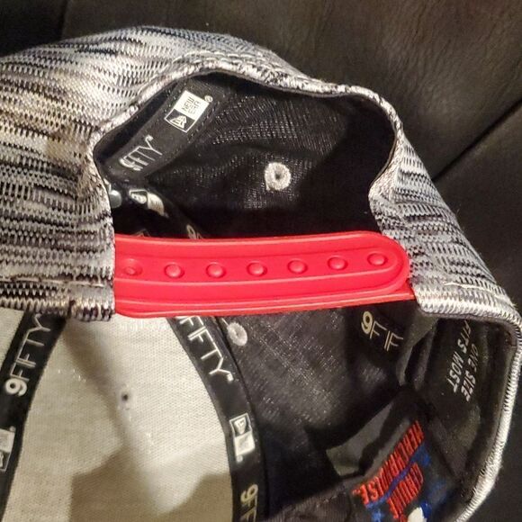 NEW ERA Texas Rangers Gray/Black Snapback Hat - Picture 5 of 7